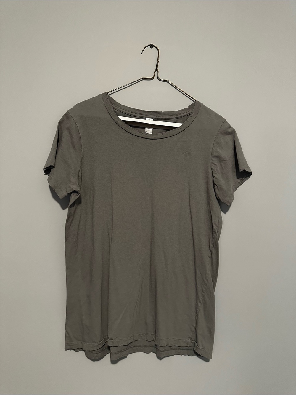 Alternative Apparel Short Sleeve Crew Tee - Olive Gray